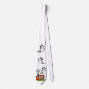 Friendly Ghosts and Pals - BOO! Tie