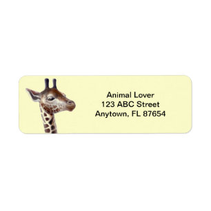 Friendly Giraffe Customisable