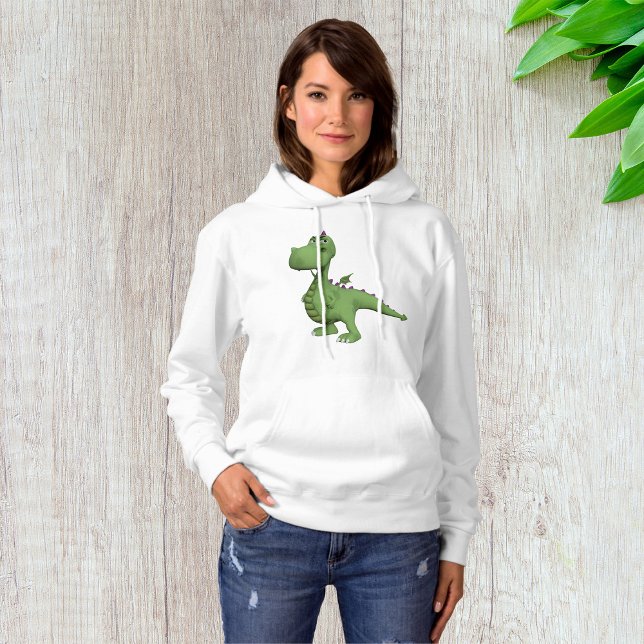 Friendly Green Dinosaur Hoodie (Creator Uploaded)