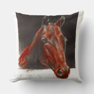 friendly horse cushion