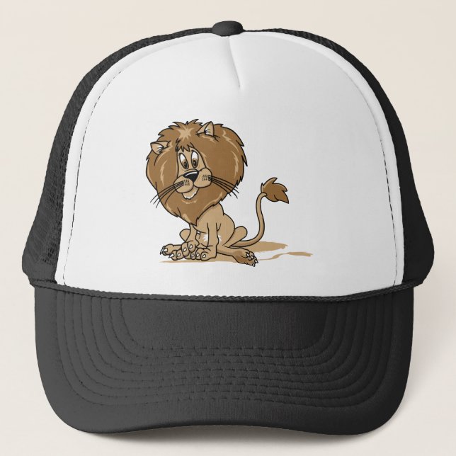 Friendly Lion Trucker Hat (Front)