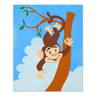 Friendly Monkey Photo Print