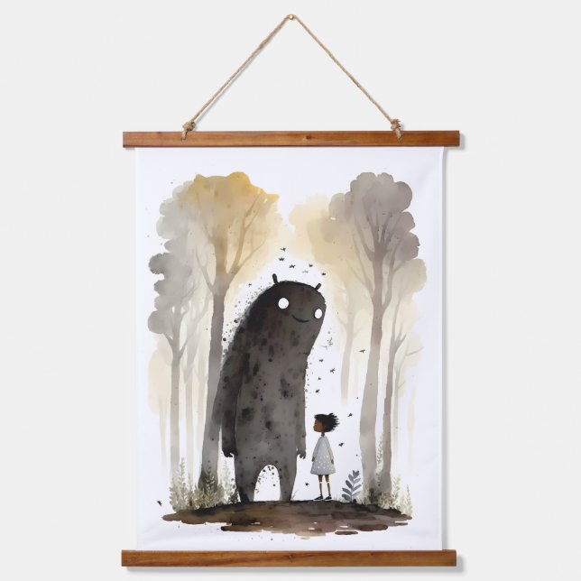 Friendly Monster Hanging Tapestry (Front)