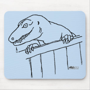 Friendly Neighborhood Dinosaur Mouse Pad