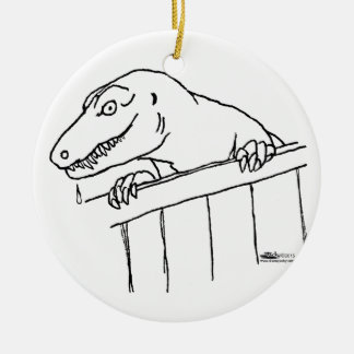 Friendly Neighbourhood Dinosaur Ceramic Tree Decoration