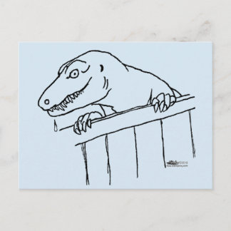 Friendly Neighbourhood Dinosaur Postcard
