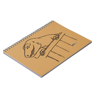 Friendly Neighbourhood Dinosaur Spiral Notebook