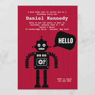Friendly Robot Invitation