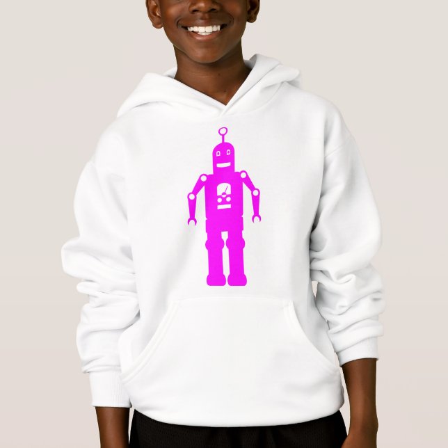 Friendly Robot - Magenta (Front)