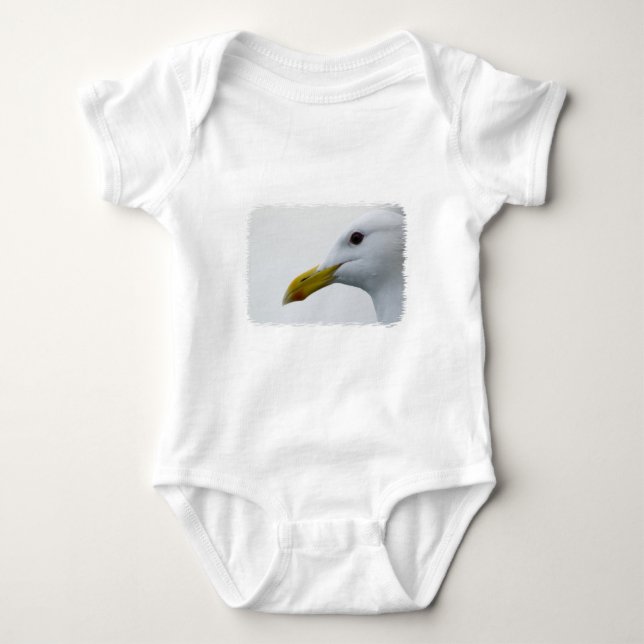 Friendly Seagull? Baby Bodysuit (Front)