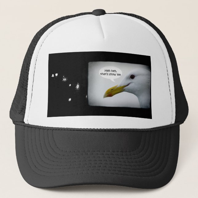 Friendly Seagull? Trucker Hat (Front)