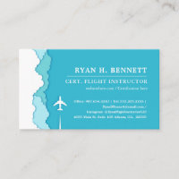 Friendly Skies | Flight Instructor Turquoise Style