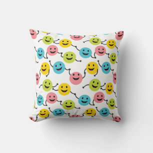 Friendly Smileys Cushion