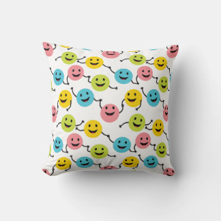 Friendly Smileys Cushion