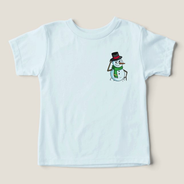 Friendly Snowman (Design Front)