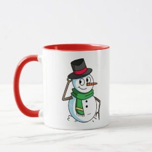 Friendly Snowman Mug