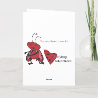 Friendly Squirrel Greeting Card