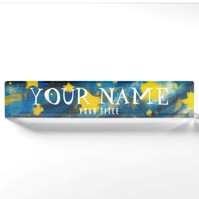 Friendly stars  nameplate (Front)