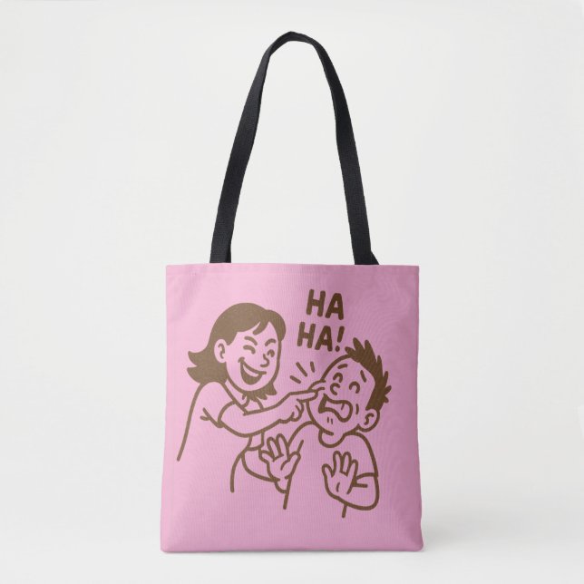 Friendly Tease Tote Bag (Front)