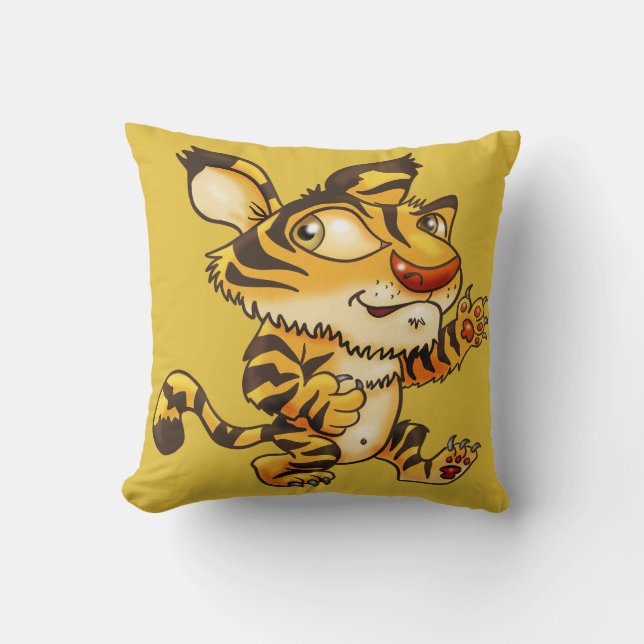 Friendly Tiger Cushion (Front)
