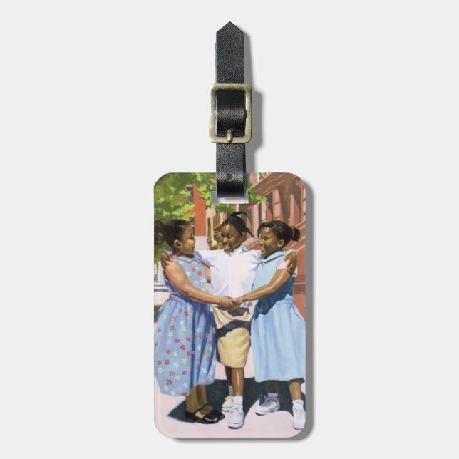 Friends 2001 luggage tag (Front Vertical)