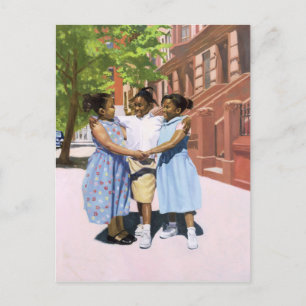 Friends 2001 postcard