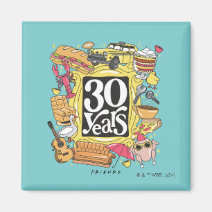 FRIENDS™ 30 Years Graphic Magnet