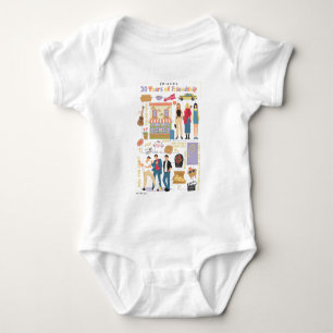 FRIENDS™ 30 Years of Friendship Baby Bodysuit