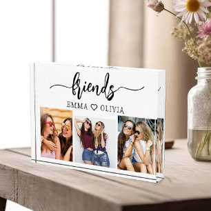 Friends 3 Photo Friendship Collage Keepsake