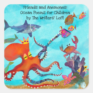Friends and Anemones Stickers