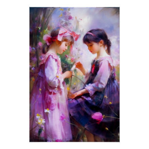 Friends and Flowers 2 Poster