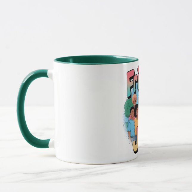 Friends and Joy Mug (Left)