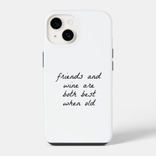 Friends And Wine iPhone Case