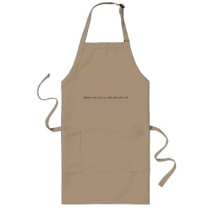 Friends And Wine Long Apron