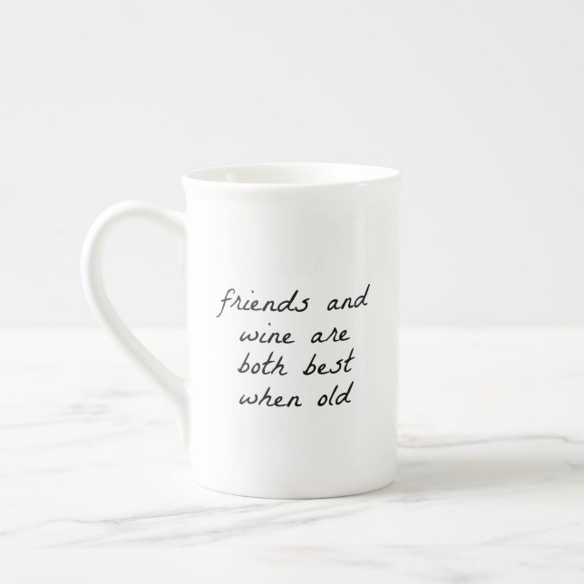 Friends And Wine Speciality Mug (Left)