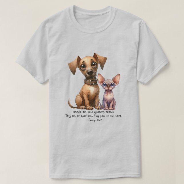 Friends - Animals T-Shirt (Design Front)
