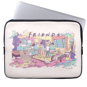 FRIENDS™   Apartment Cartoon Laptop Sleeve