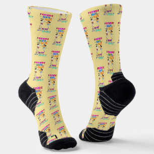 Friends Athletic Skate With Heart Soar With Spirit Socks