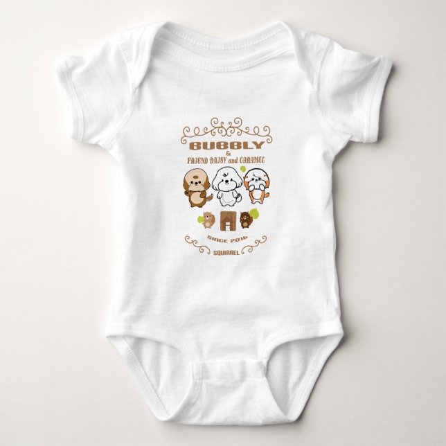 Friends Baby Bodysuit (Front)