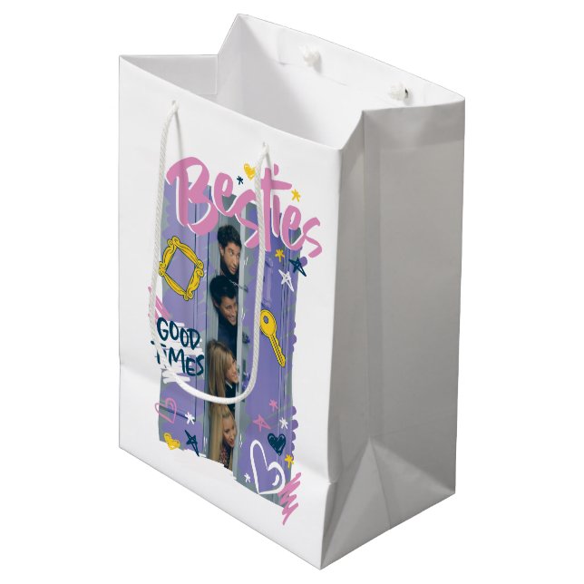 FRIENDS™ | Besties Medium Gift Bag (Front Angled)