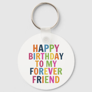 Friends Birthday Key Ring