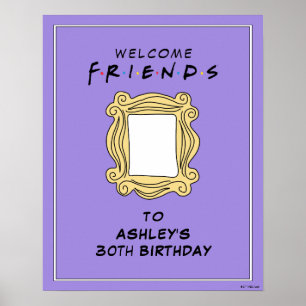 FRIENDS™ Birthday Party Welcome Sign