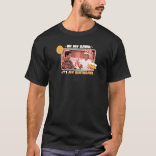 Friends Birthday Rachel And Ross Oh My Gawd Quote T-Shirt