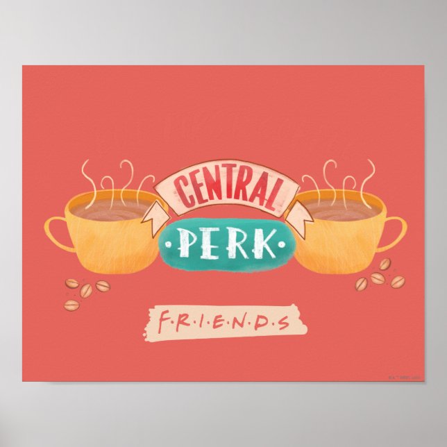FRIENDS™ | But First Coffee - Central Perk Poster (Front)