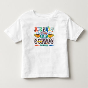 FRIENDS™   But First Coffee Vibrant Graphic Toddler T-Shirt