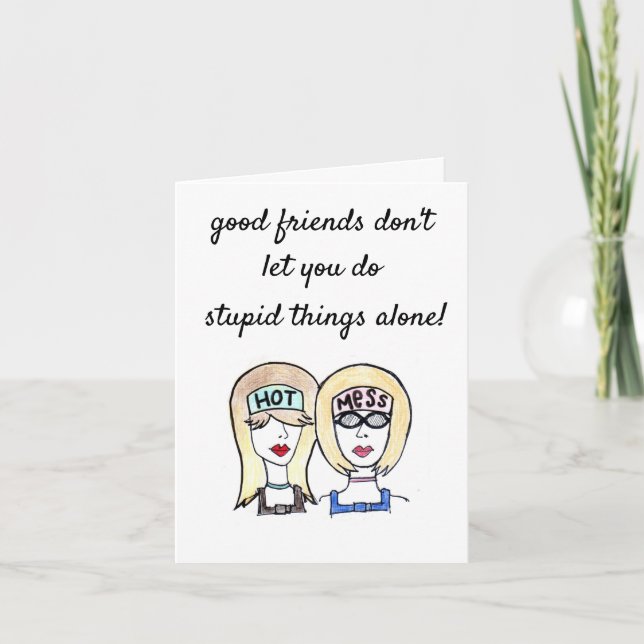 Friends Card (Front)