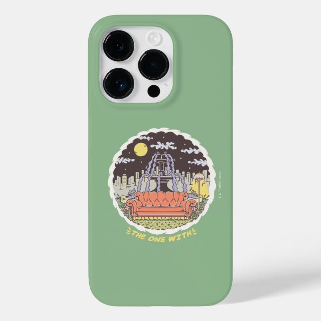 FRIENDS™ | Cartoon Fountain Case-Mate iPhone Case (Back)