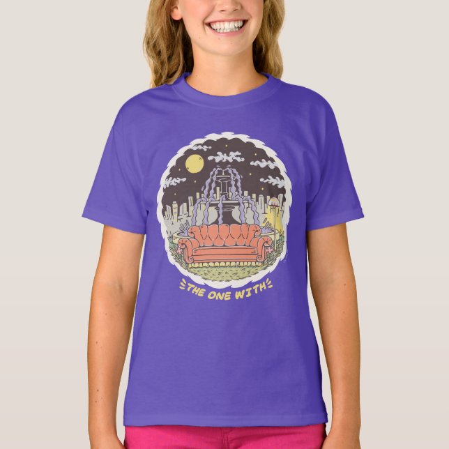 FRIENDS™ | Cartoon Fountain T-Shirt (Front)