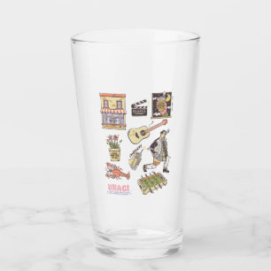 FRIENDS™   Cartoon Icons Graphic Glass
