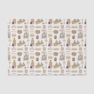 FRIENDS™   Cartoon Icons Tissue Paper